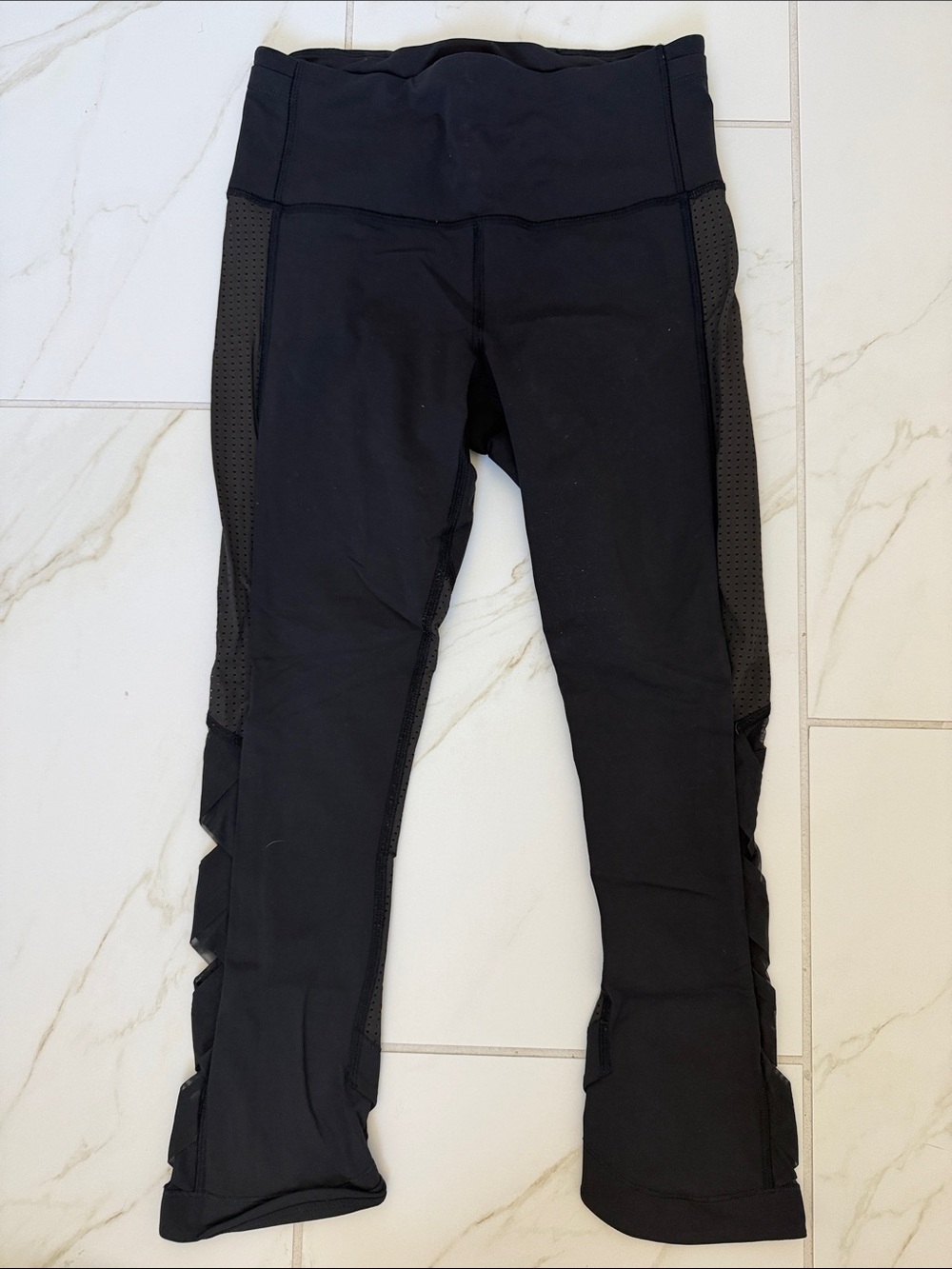 Lululemon Black Mesh Leggings